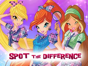 play Winx Club Spot The Differences