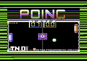 play Poing Ultra [Commodore 64]
