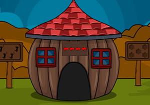 play Precious Gold Treasure Escape From Hut