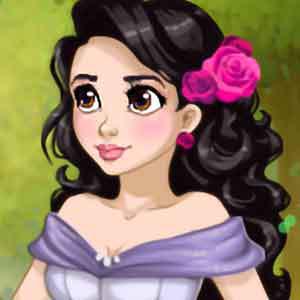Snow White Fairytale Dress Up game