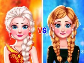 Sisters Ice Vs Flame - Free Game At Playpink.Com