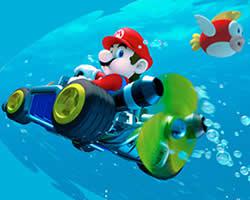 Mario Driving Underwater game
