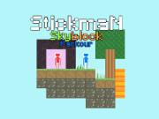 play Stickman Skyblock Parkour