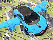 play Real Sports Flying Car 3D