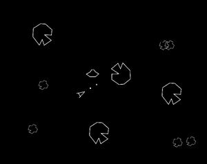 play Asteroids 2D