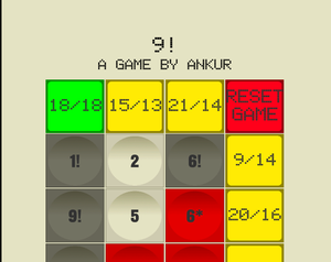 play 9! The Game