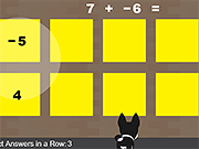 play Math Dog Integer Addition