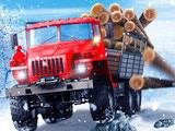 play Truck Driver: Snowy Roads