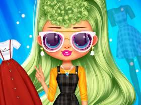 play Bffs Pinafore Fashion - Free Game At Playpink.Com