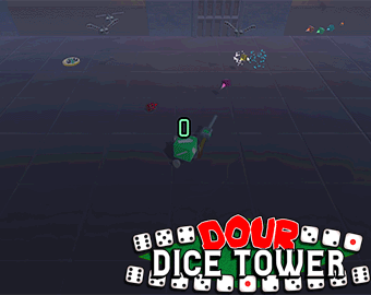 play The Dour Dice Tower