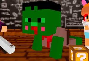 play Monster School Herobrine Siren Head