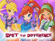 Winx Club Spot The Differences game