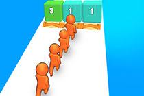 play Crowd Stack Race 3D