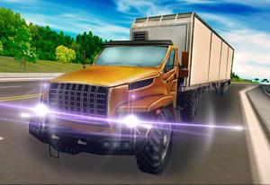 play 18 Wheeler Driving Sim