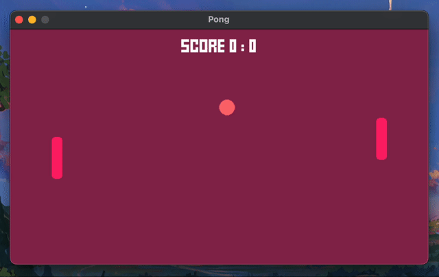 play Sdl Pong