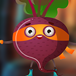 play Funny Beetroot Escape