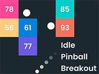 Idle Pinball Breakout game