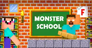 Monster School Challenges game