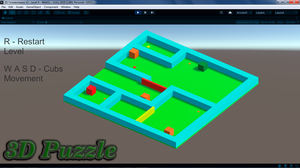 play 3D Cube Puzzle