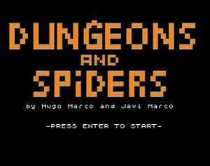 play Dungeons And Spiders