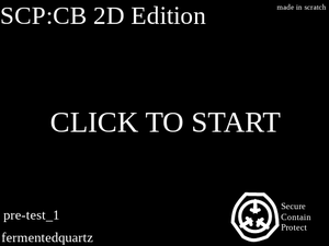 play Scp:Cb 2D Edition