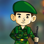 Soldier Little Boy Escape