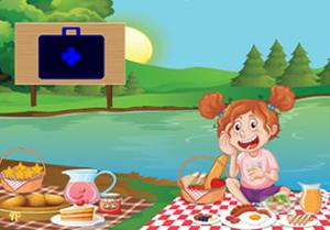 play Find Capsule For Toothache Girl