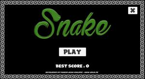 play Snake