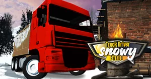 play Truck Driver: Snowy Roads