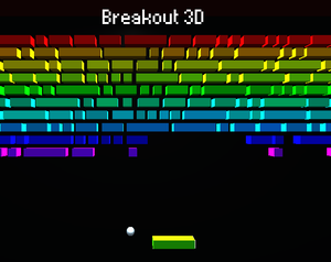 play Breakout 3D