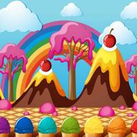 play Delicious Candy Land Escape Html5