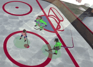 play Bush League Hockey