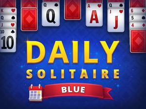 play Daily Solitaire Blue