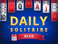 play Daily Solitaire Blue