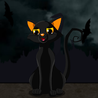 G2J Rescue The Halloween Cat From Cemetery