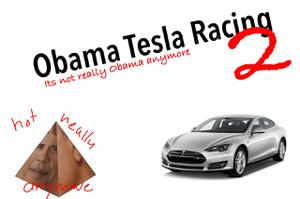 play Obama Tesla Racing 2