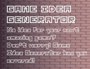 Game Idea Generator