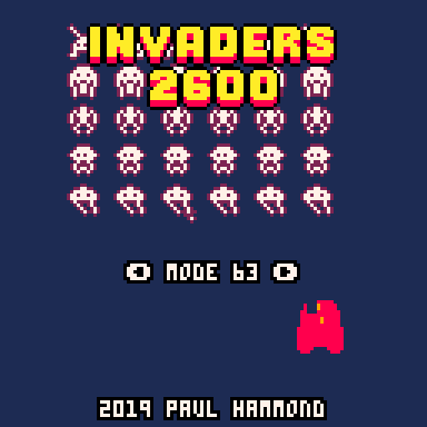 play Invaders 2600