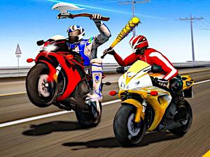 play Biker Battle 3D