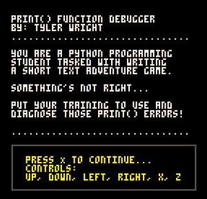 play Print() Function Debugger