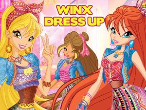 play Winx Club: Dress Up