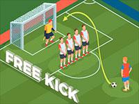 play Soccer Free Kick