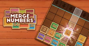 play Merge Numbers: Wooden Edition