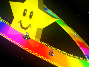 play Super Cocoto Kart: Rainbow Road