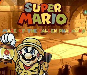 play Mario & The Maze Of The Fallen Pharaons