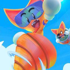 play Adventure Kitty Drill Buster