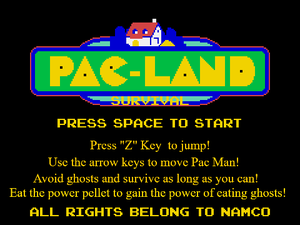 play Pac - Land Survival