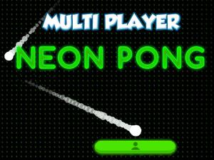play Neon Pong Multi Player