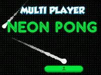Neon Pong Multi Player game