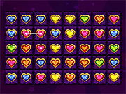 play Hearts Gems Connect